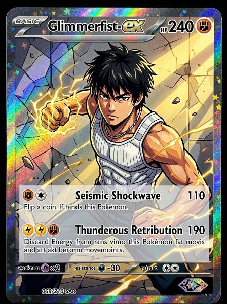 Pokémon Card — AI photo extension by Sang on FRAW