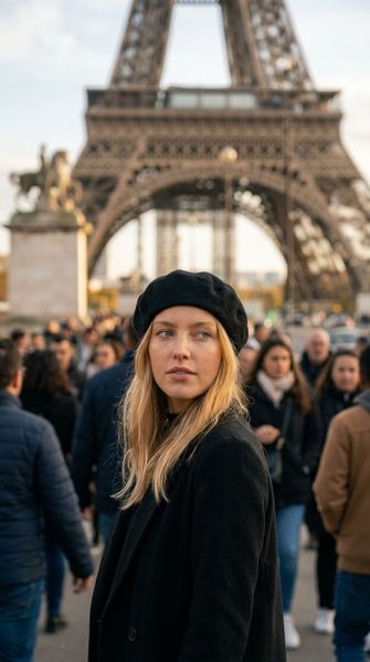 Echoes of a Crowd — AI photo extension by Fraw Official on FRAW