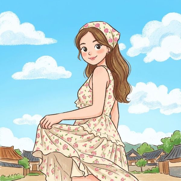 My Cute Drawing — AI photo extension by Venus Wong on FRAW