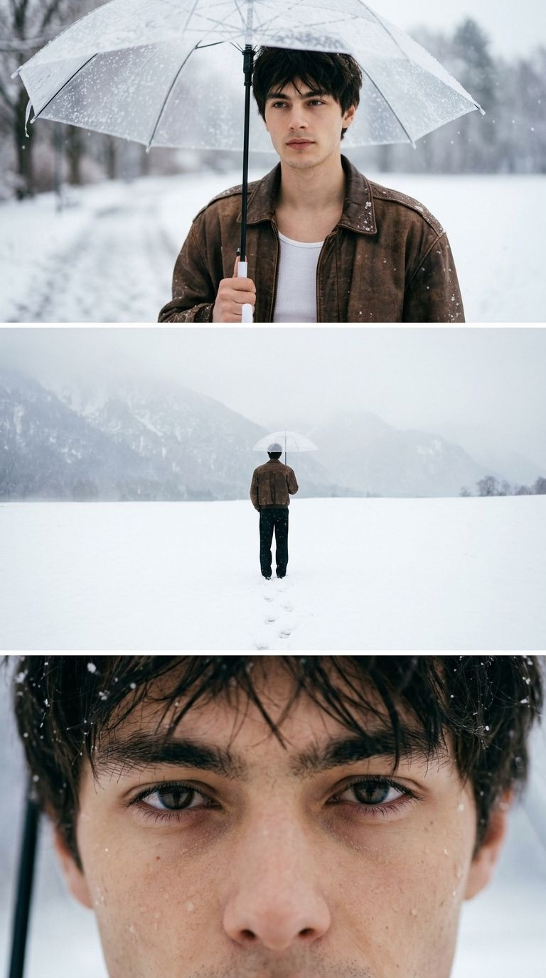 Snowy Scene second-example result by Fraw Official