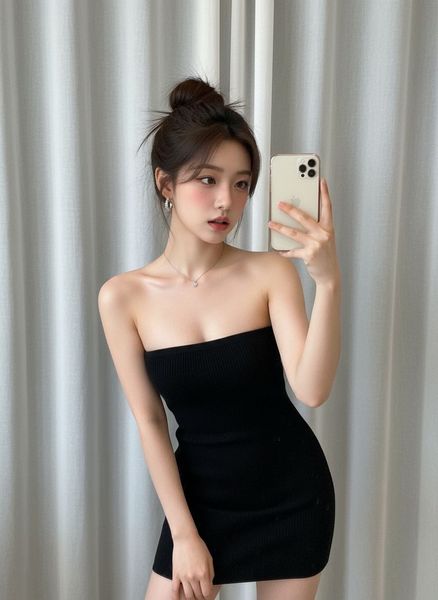 Selfie in a knit — AI photo extension by Bill on FRAW