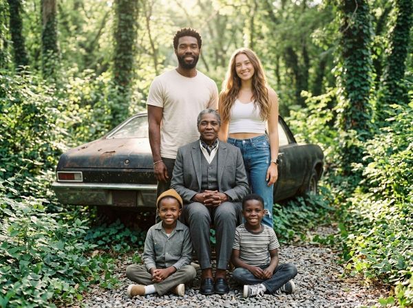 Family Portrait — AI photo extension by Fraw Official on FRAW