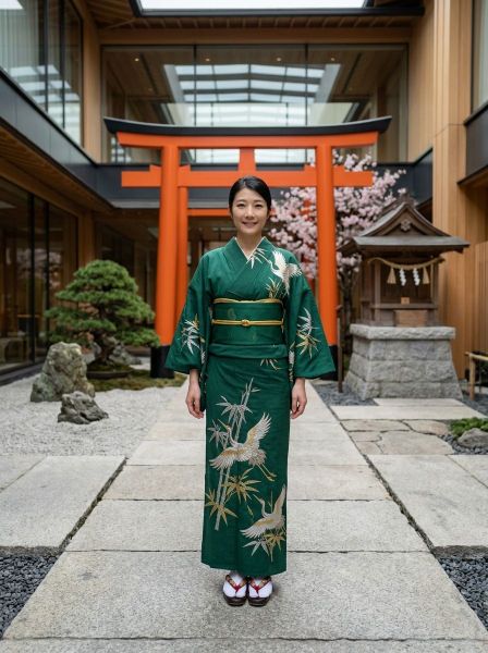 Yukata Glow 🎌 — AI photo extension by Phoebe L on FRAW
