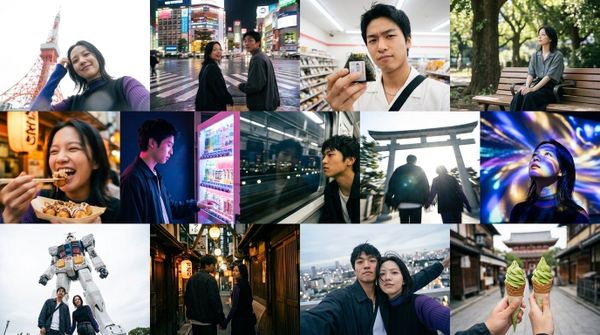 Tokyo Vlog — AI photo extension by Fraw Official on FRAW