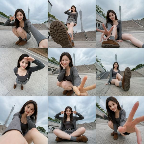 18mm Landmark Portrait — AI photo extension by Bill on FRAW