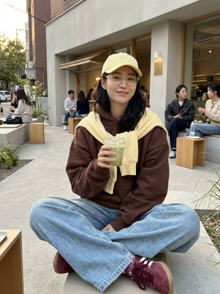 Cafe Vibing — AI photo extension by Venus Wong on FRAW