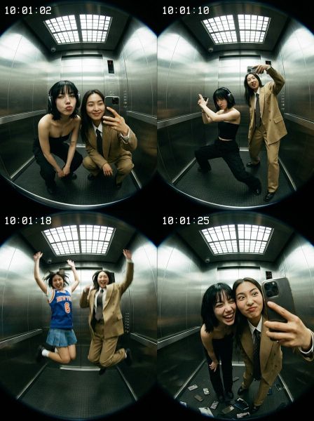Elevator CCTV — AI photo extension by Fraw Official on FRAW