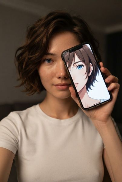ACGN portrait — AI photo extension by Bill on FRAW